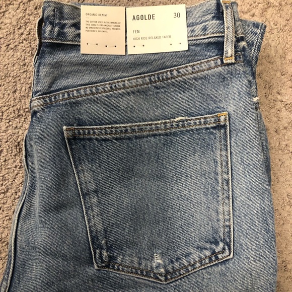 Agolde Fen relaxed high rise taper Jean - Picture 7 of 15